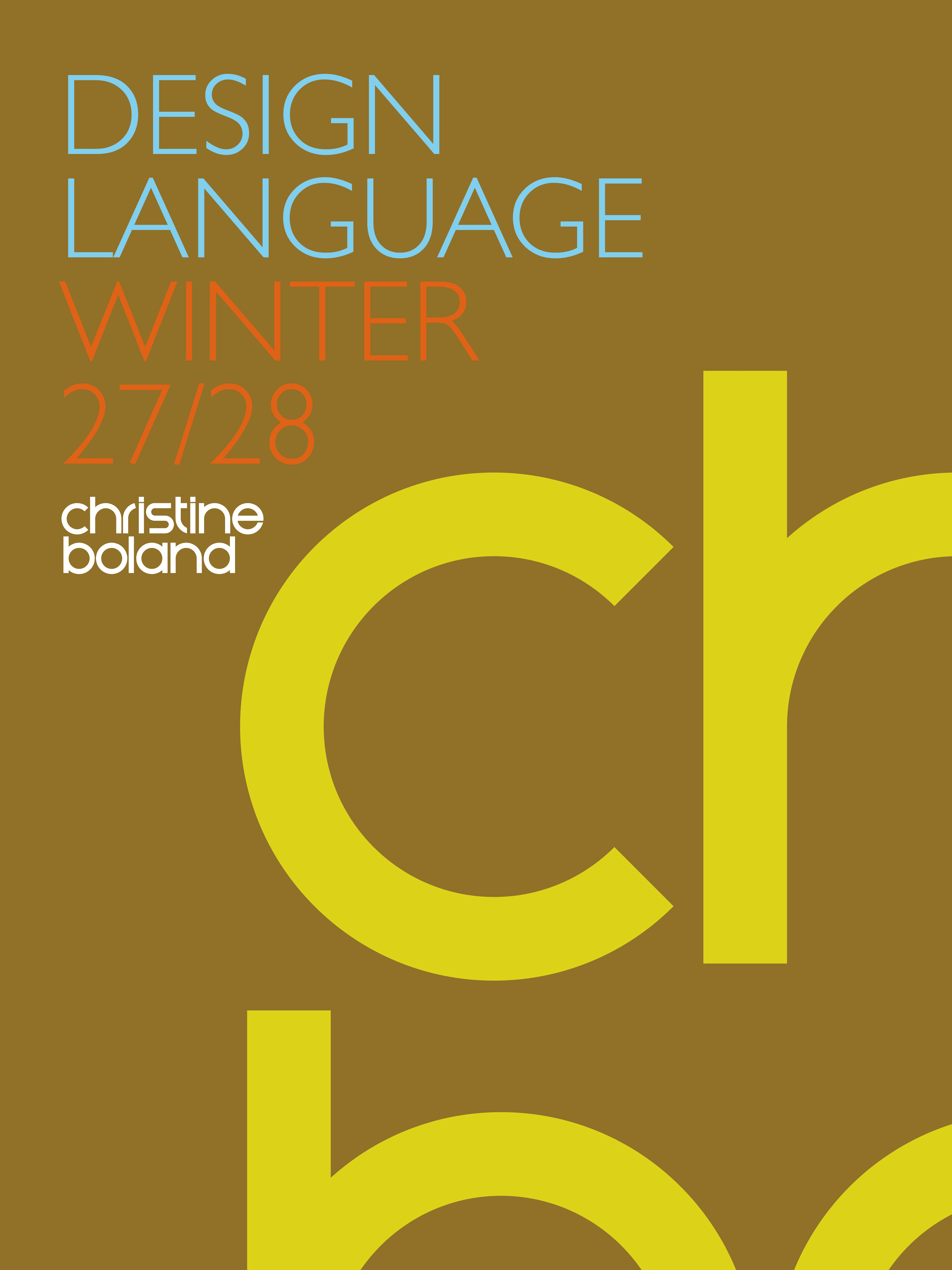 Design Language Winter 27/28